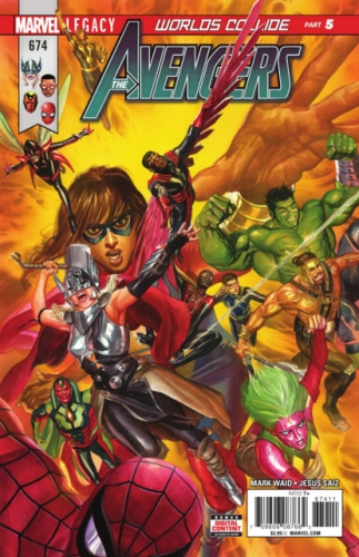 Avengers vol 7 # 674