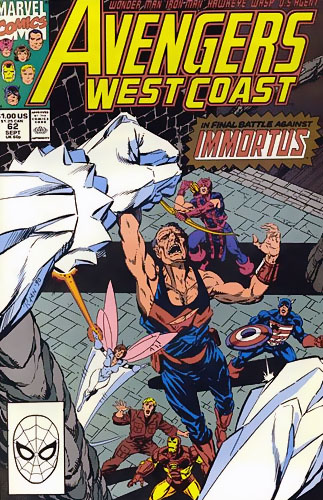 Avengers West Coast # 62