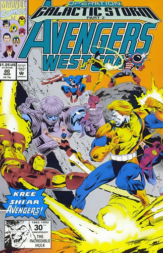 Avengers West Coast # 80