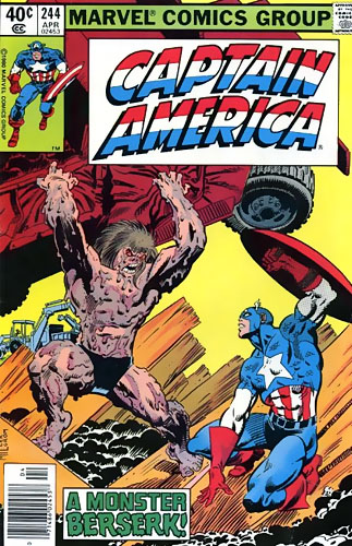 Captain America Vol 1 # 244
