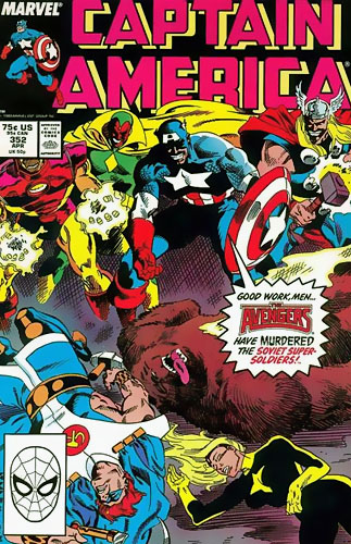 Captain America Vol 1 # 352