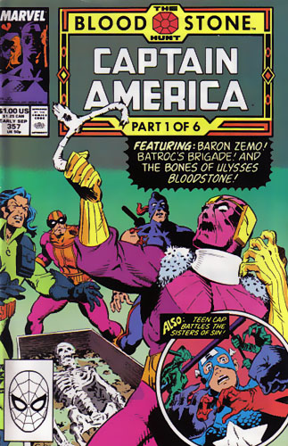 Captain America Vol 1 # 357