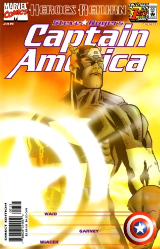 Captain America Vol 3 # 1