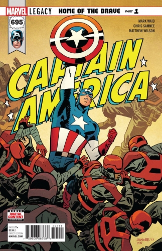 Captain America vol 8 # 695