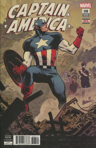 Captain America vol 8 # 698