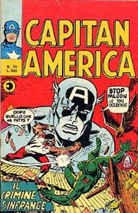 Capitan America # 70