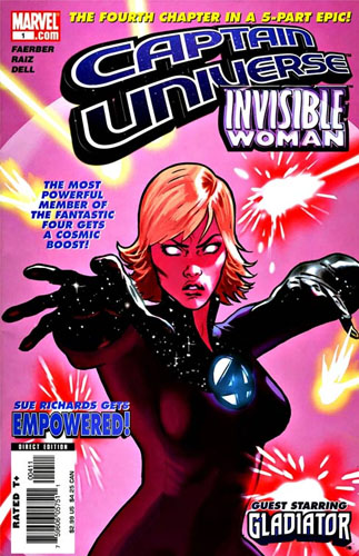 Captain Universe / Invisible Woman # 1