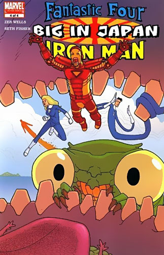 Fantastic Four/Iron Man: Big in Japan # 4