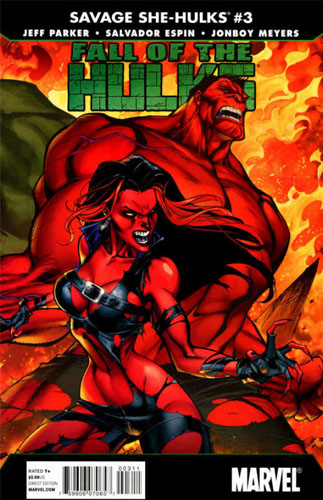 Fall of the Hulks: The Savage She-Hulks # 3