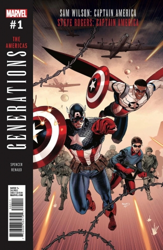 Generations: Sam Wilson: Captain America & Steve Rogers: Captain America # 1