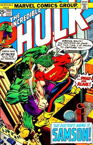 The Incredible Hulk vol 2 # 193