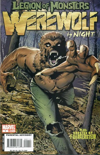 Legion of Monsters: Werewolf By Night # 1