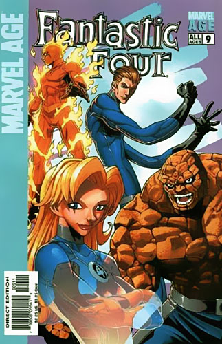 Marvel Age: Fantastic Four # 9