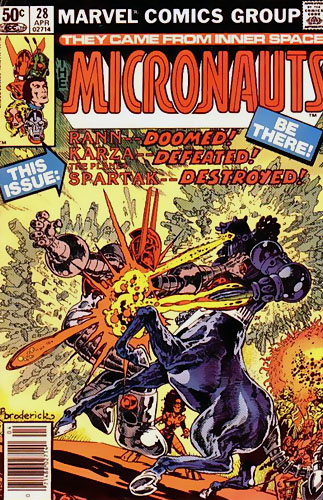 Micronauts vol 1 # 28