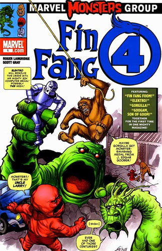 Marvel Monsters: Fin Fang Four # 1