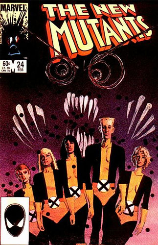 The New Mutants vol 1 # 24