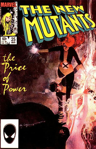 The New Mutants vol 1 # 25