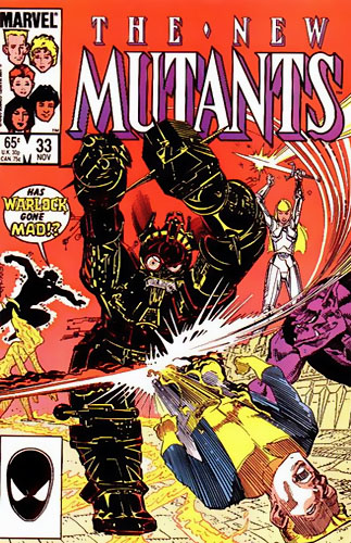 The New Mutants vol 1 # 33