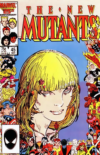 The New Mutants vol 1 # 45
