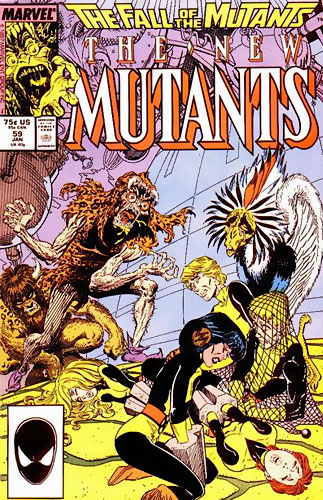 The New Mutants vol 1 # 59
