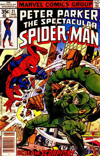 Peter Parker, The Spectacular Spider-Man # 21