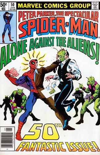 Peter Parker, The Spectacular Spider-Man # 50