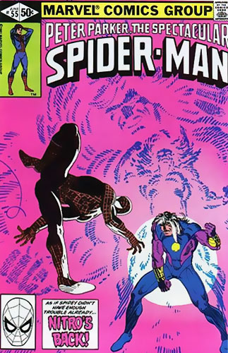 Peter Parker, The Spectacular Spider-Man # 55