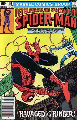 Peter Parker, The Spectacular Spider-Man # 58