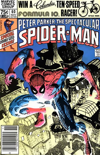 Peter Parker, The Spectacular Spider-Man # 60