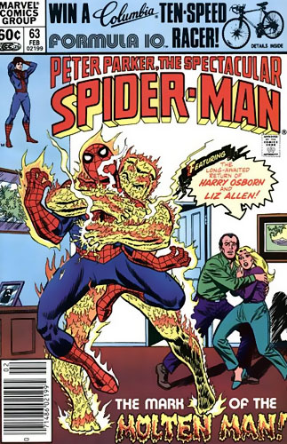 Peter Parker, The Spectacular Spider-Man # 63