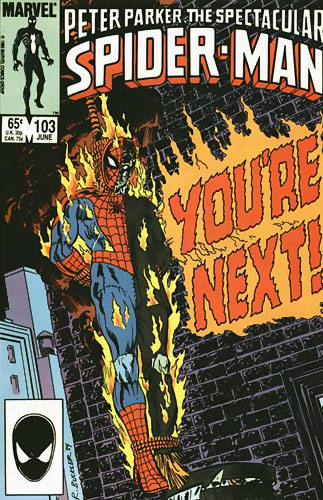 Peter Parker, The Spectacular Spider-Man # 103