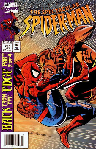 Peter Parker, The Spectacular Spider-Man # 218