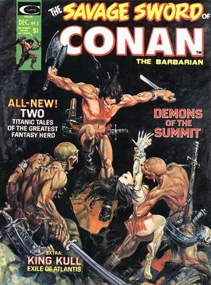 The Savage Sword of Conan Vol 1 # 3