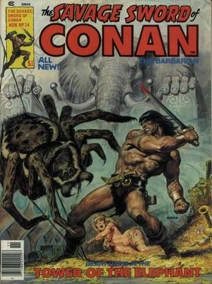 The Savage Sword of Conan Vol 1 # 24