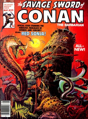 The Savage Sword of Conan Vol 1 # 29