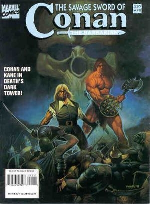 The Savage Sword of Conan Vol 1 # 220