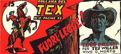 Tex strisce - Serie I # 40