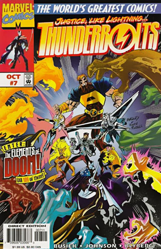 Thunderbolts vol 1 # 7