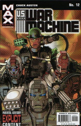 U.S. War Machine # 12