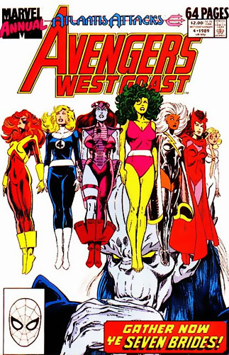 West Coast Avengers Annual # 4