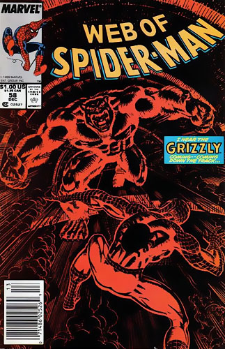 Web of Spider-Man vol 1 # 58