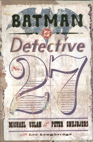 Batman: Detective No. 27 # 1