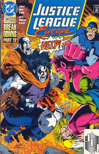Justice League Europe Vol 1 # 34