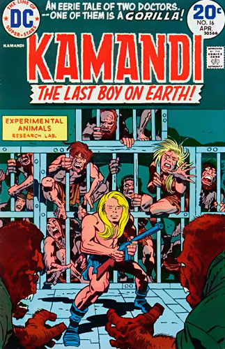 Kamandi, The Last Boy on Earth # 16