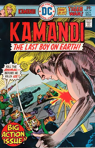 Kamandi, The Last Boy on Earth # 34