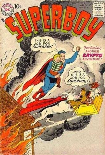 Superboy vol 1 # 56