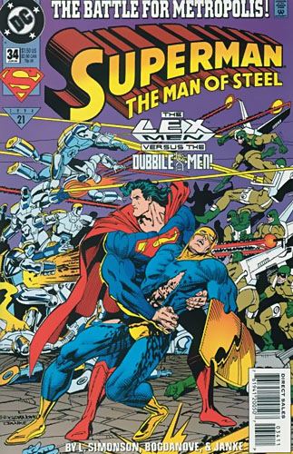 Superman: The Man of Steel # 34