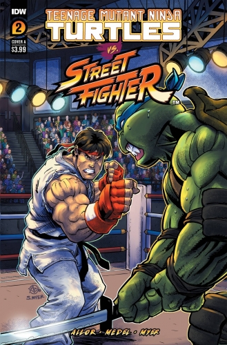 Teenage Mutant Ninja Turtles vs. Street Fighter # 2