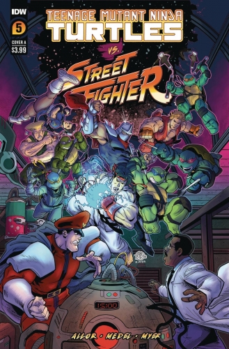 Teenage Mutant Ninja Turtles vs. Street Fighter # 5