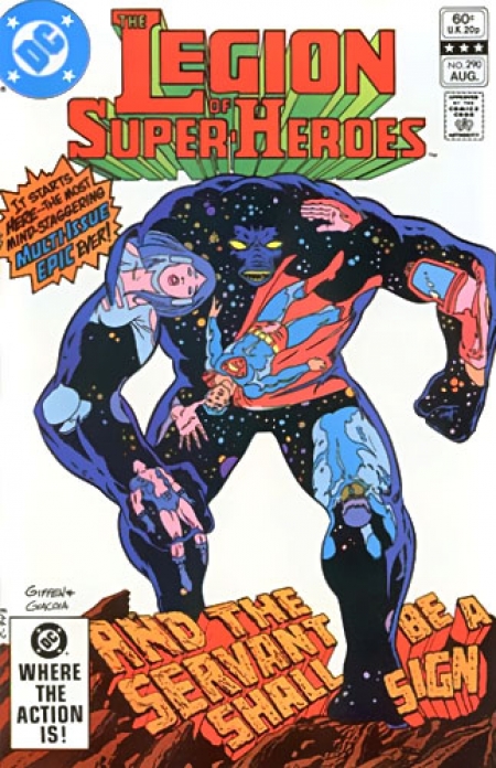 Copertina di Legion of Super Hero vol 2 n. 290